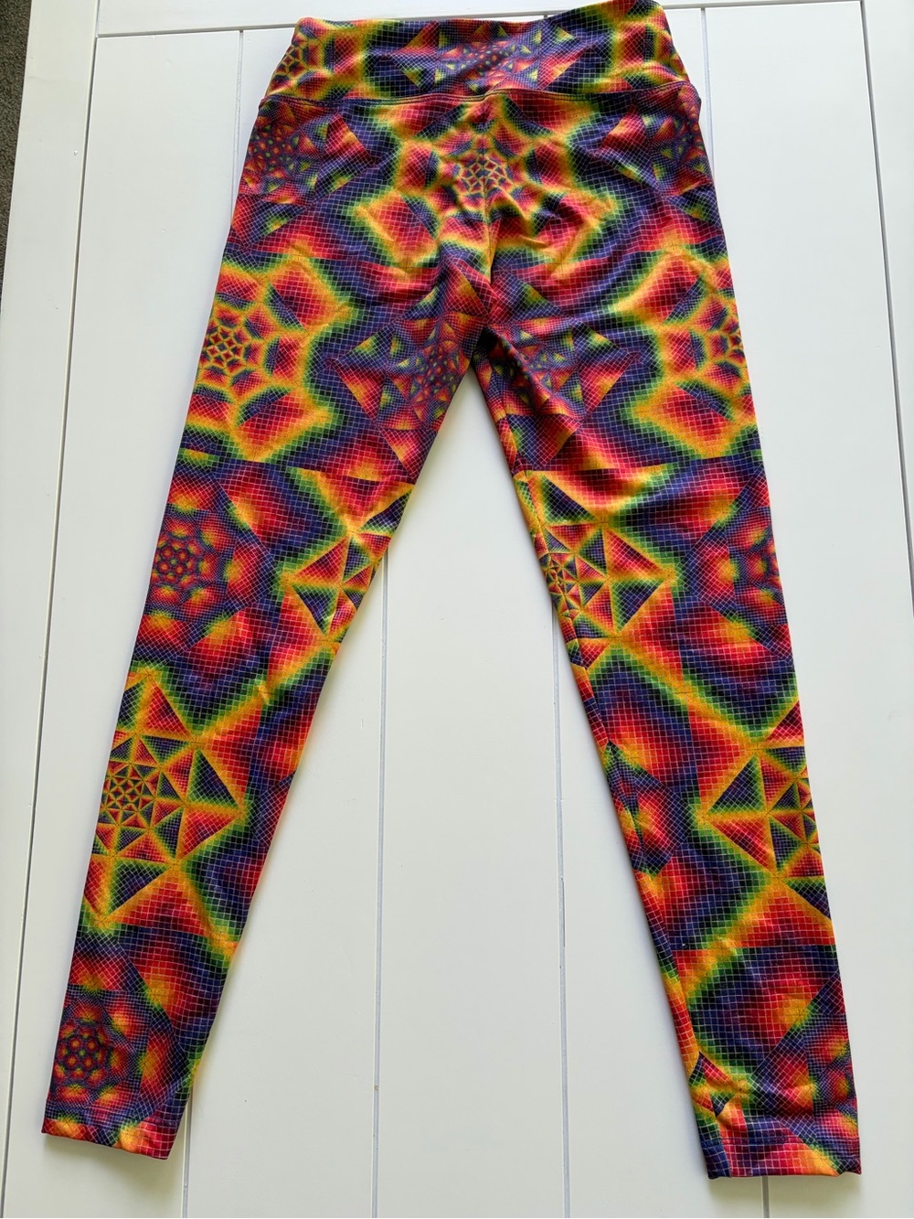 CoSM x Vision Lab Made from Recycled Plastic Bottles Rare Psychedelic Leggings